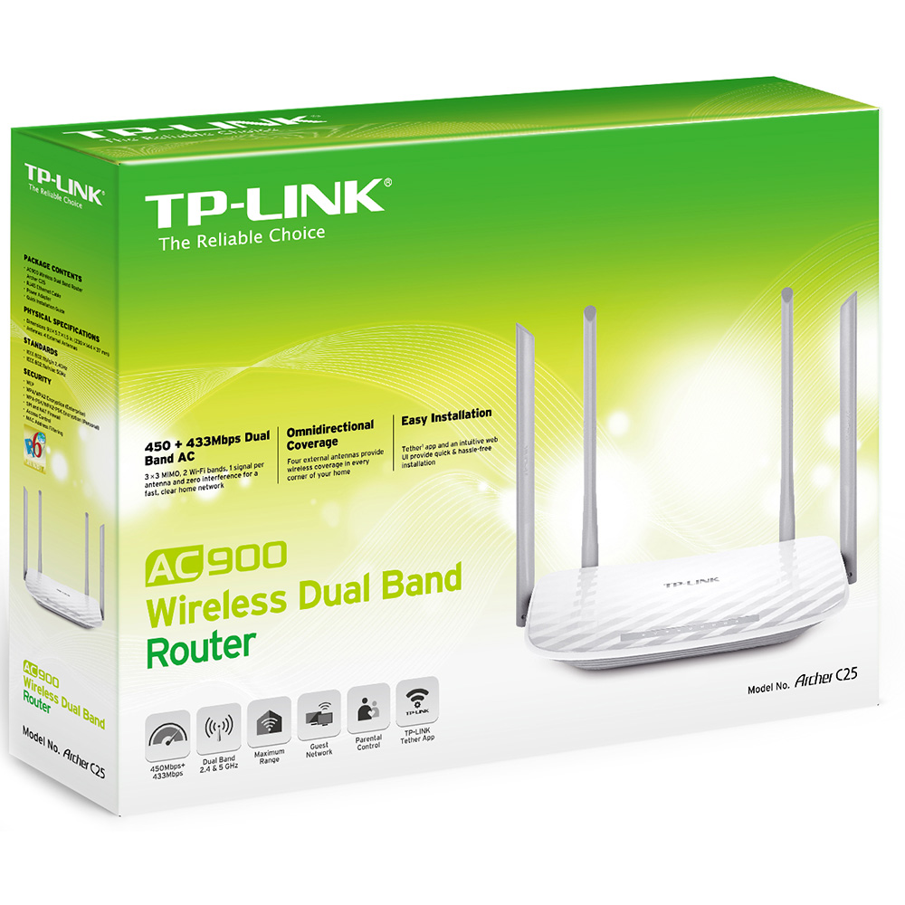 SG :: TP-Link Archer C25 Wireless Router
